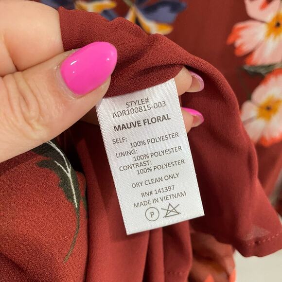 ASTR The Label High-Low Ruched Bodice Midi Dress In Size Small - Picture 10 of 11